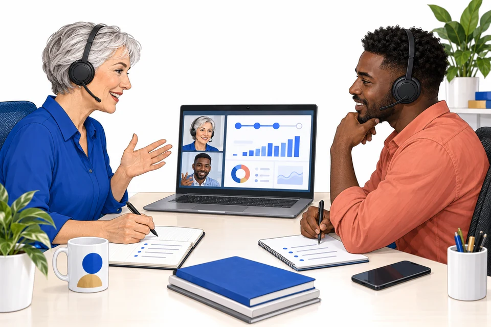 Customer Success English: illustration from the revised learner book.