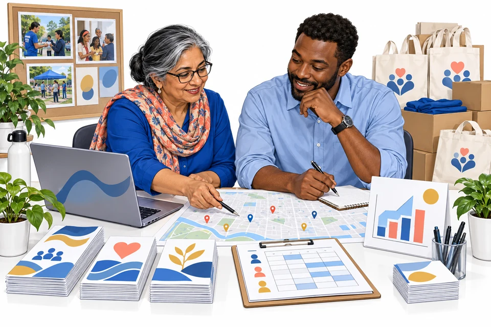 Nonprofit and NGO English: illustration from the revised learner book.