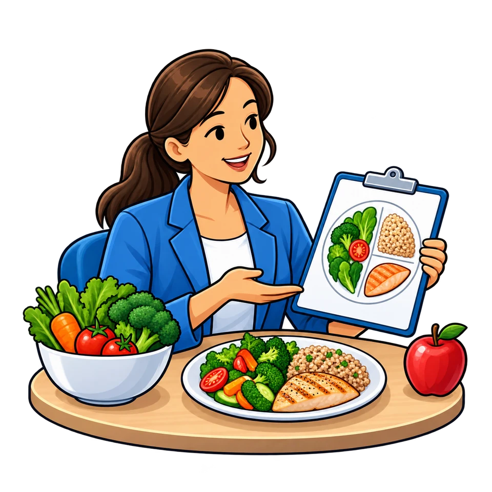 Nutrition and Dietetics English: illustration from the revised learner book.