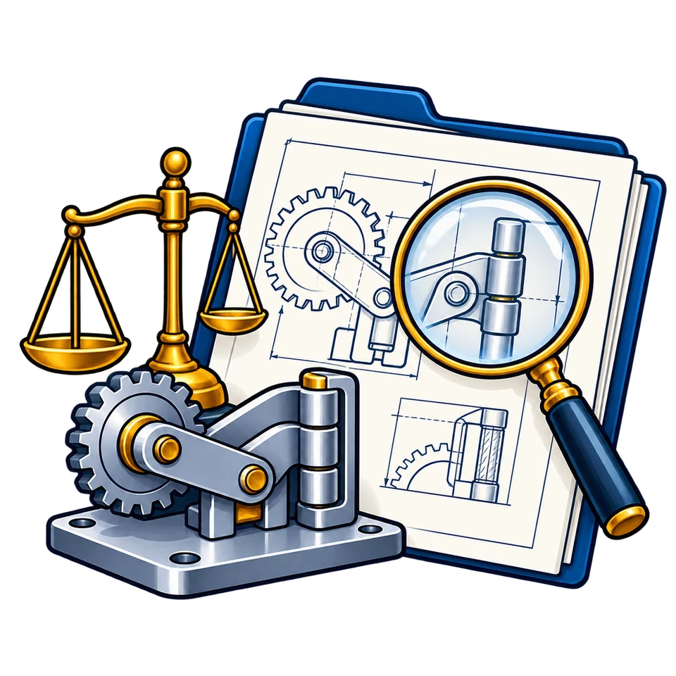 Patent Law English: illustration from the revised learner book.