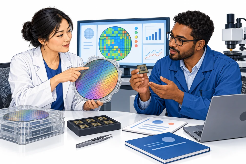 Semiconductor English: illustration from the revised learner book.
