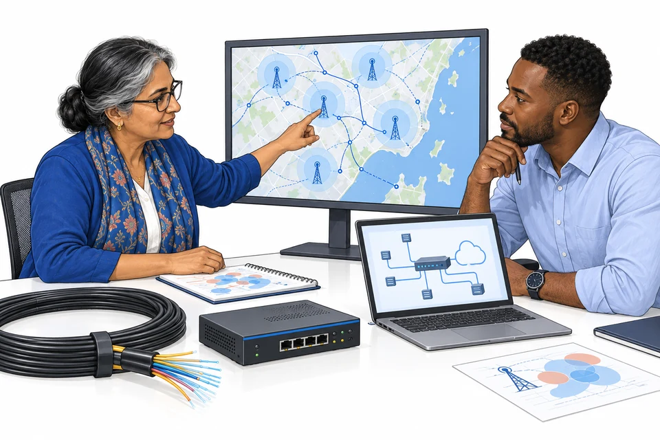 Telecommunications English: illustration from the revised learner book.